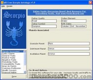 MB Free Scorpio Astrology screenshot